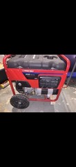 Troy-Bilt Portable Power Generator 3550W Rated, 5250W Max, Red/Black