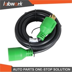 Labwork 30 Amp Generator Extension Cord 10Ft 3 Prong Power Cable 10 3 L5-30
