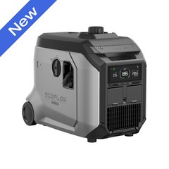 EcoFlow 3200W DC Fast Charging Dual Fuel Smart Generator with LPG Gas Support