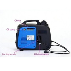 48V-72V 700W Portable Gasoline Power Inverter Generator Electric Range Extender