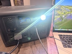 Bluetti EB3A 600W 268Wh Portable Power Generator with AC/DC/USB Outputs