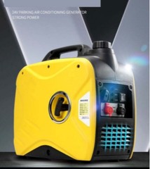 24V Parking Air Conditioner Automatic Gasoline Generator Remote Start DC Cargo