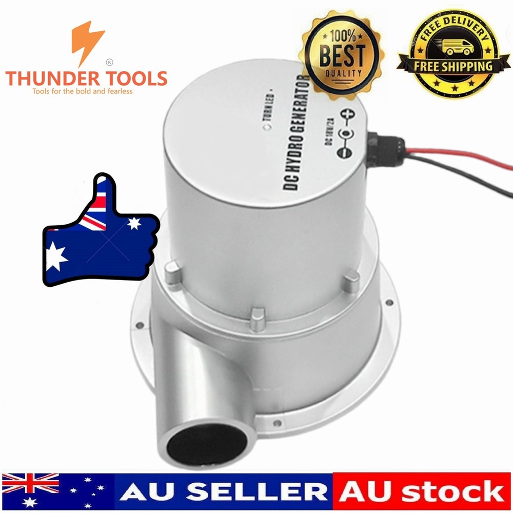 Thunder Tools DC18V 2A 36W Small Hydroelectric Generator Water Turbine