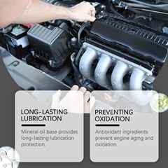 3 Set Anti-Wear Engine Treatment Oil Additive Highly Effective Engine Protectant