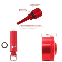 For Honda Generator EU2000i EU1000i Extended Run Gas Cap,DipStick&Oil Funnel