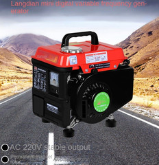 Portable Gasoline Generator for Home Use 1000W 220V Single-Phase Small