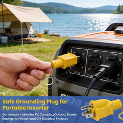 Neutral Ground Bonding Plug for Floating Neutral Generator, Generator Grounding