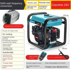 24V Gasoline Generator Diesel Parking Air Conditioner DC Inverter Remote Control