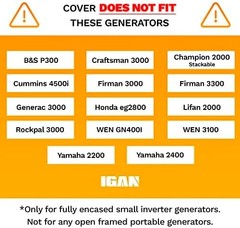 IGAN Inverter Generator Tent