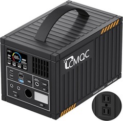 ✅ Portable Power Station Pure Sine Wave 288Wh LiFePO4 Battery Generator