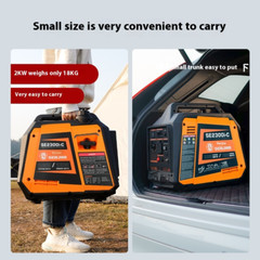 Silent Inverter Generator Set 220v Gasoline Household Small Portable