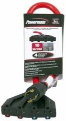 Powermate PA0650205 30-Amp Generator Cord, 2-Feet