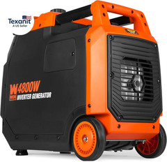 Quiet and Lightweight 4800-Watt Dual Fuel Rv-Ready Electric Start Portable Inver