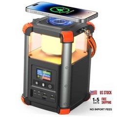 Portable Power Station, 236.8Wh/64,000mAh Outdoor 165W Solar Generator