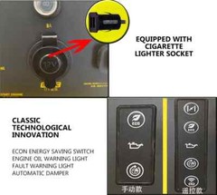 Generator, Liquefied Gas, Gasoline, 2KW, 3KW, 220V, Small Inverter, Household