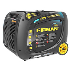 Firman Generators 3300 Watt Dual Fuel Portable Inverter Generator Electric Start