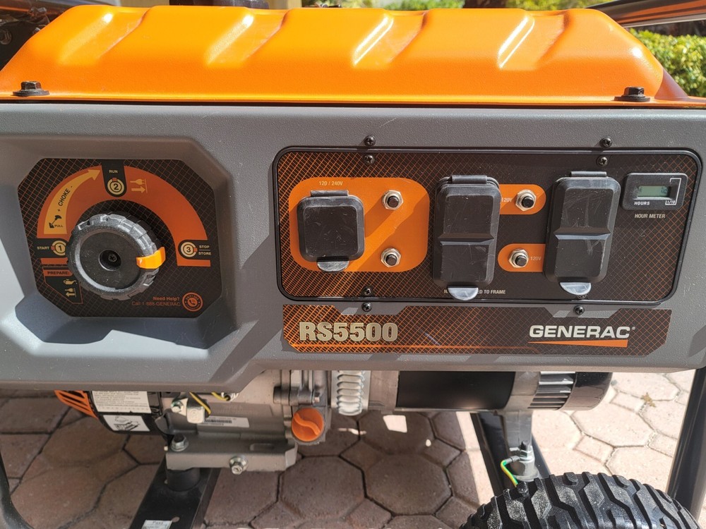 Generac RS5500 Portable Generator