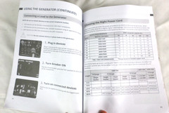 Duro Max XP13000EH Series Portable Generator User Manual Outside?, Inside Mint