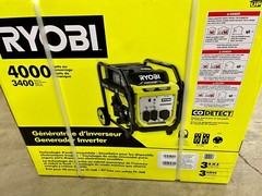 RYOBI 4000-Watt Gasoline Powered Digital Inverter Generator with CO Shutdown
