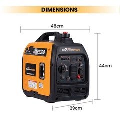 2.3KW Portable Inverter Generator Quiet Gasoline Power Generator 58dB