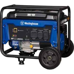 Westinghouse 4,650-Watt Portable RV Ready Gas Powered Generator with CO Sensor