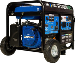 Duromax XP13000HXT 13,000-Watt 500Cc Tri Fuel Gas Propane Natural Gas Portable G