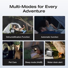 EcoFlow Wave 3 Portable Air Conditioner & 1024Wh Add-On Battery for Camping/Rv