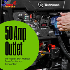 12500 Peak Watt EFI Tri-Fuel Home Backup Portable Generator Remote Electric Star