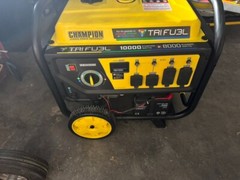 Champion 10,000 starting /8,000 running Watt Tri-fuel Generator Model # 100416