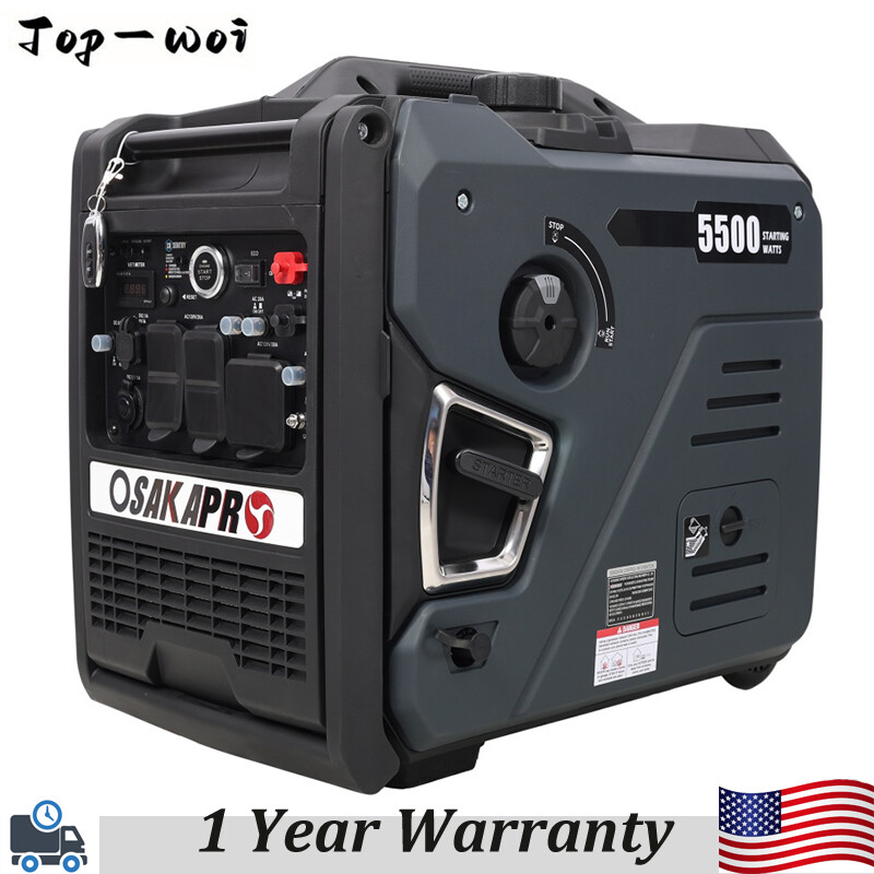 5.5KW Portable Generator Super Quiet Inverter Generator Electric & Remote Start