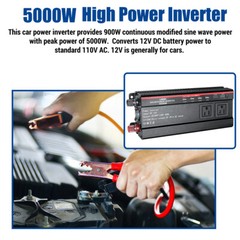7000W Off Grid Solar System Complete Kit Home, 2*400W Solar Panel(800W)+Inverter