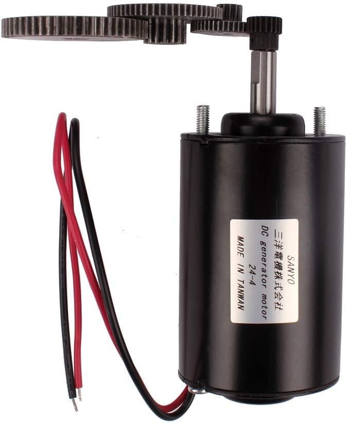 Small Wind Turbine Generator 36W 40W 12-24V DC Permanent black silver red