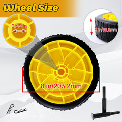 Generator Wheel Kit Compatible with Champion 2800-4750W with Folding Handle and
