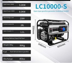 Gasoline Generator Small Household Outdoor Single/Three-Phase Silent.