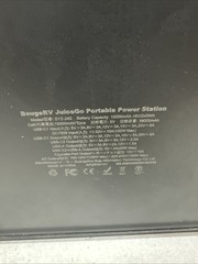 BougeRV 240Wh Portable Solar Power Station with AC outlet,JuiceGo LiFePO4 Genera