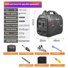 Petrol Generator 220V Small Mini Household Mute Outdoor Rechargeable Portable