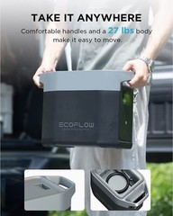 EcoFlow DELTA 2 Smart Generator Extra Battery 1024Wh Certified Refurbished, LFP