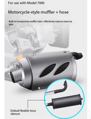 Electric Vehicle Range Extender Four-Cylinder 48V Inverter Gasoline Generator