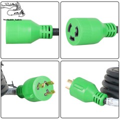 30 Amp 3 Prong Generator Extension Cord 10-100 Ft Power Cable 10 3 Adapter Plug