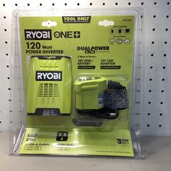🔋RYOBI 18V 120-Watt 12V Automotive Power Inverter with Dual USB Ports RYi120A