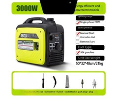 220V High-Power Compact Domestic Inverter Mini Outdoor Petrol Generator