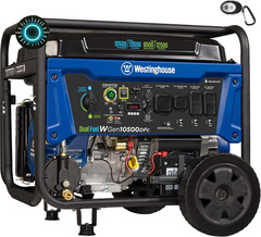 13500 Peak Watt Dual Fuel Home Backup Portable Generator Remote Electric Start