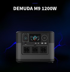 1200W Portable Mobile Power Station Supply Bank Outdoor Camping Backup Battery