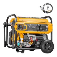 VEVOR Portable Generator Gas 13500W LPG 12000W Natural Gas 11000W Peak Watt