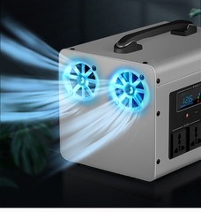 Portable Mobile Power Station Supply Bank Light Outdoor Camping Backup Battery
