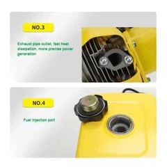 Gasoline Generator Two-wheeled Tricycle Electric Vehicle Range Extender 48V60v