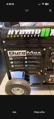 DuroMax XP12000EH Gas or Propane Dual Fuel Electric Start Portable Generator