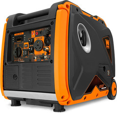 WEN 4,500-W Quiet Portable Dual Fuel Powered Inverter Generator, Electric Start