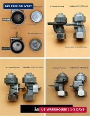 YAMAKATO M16X1.5mm 3-10kw Generator Fuel Tank Shut Off Valve Fuel Petcock for Pr