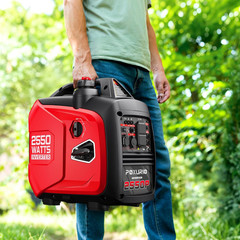 Super Quiet 2550W Portable Inverter Generator – 10 Hours Run Time, EPA Compliant